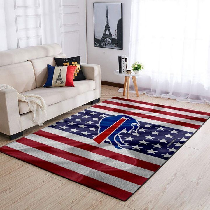 Buffalo Bills Living Room Area Rug -  Chussin | Home Decor Easily