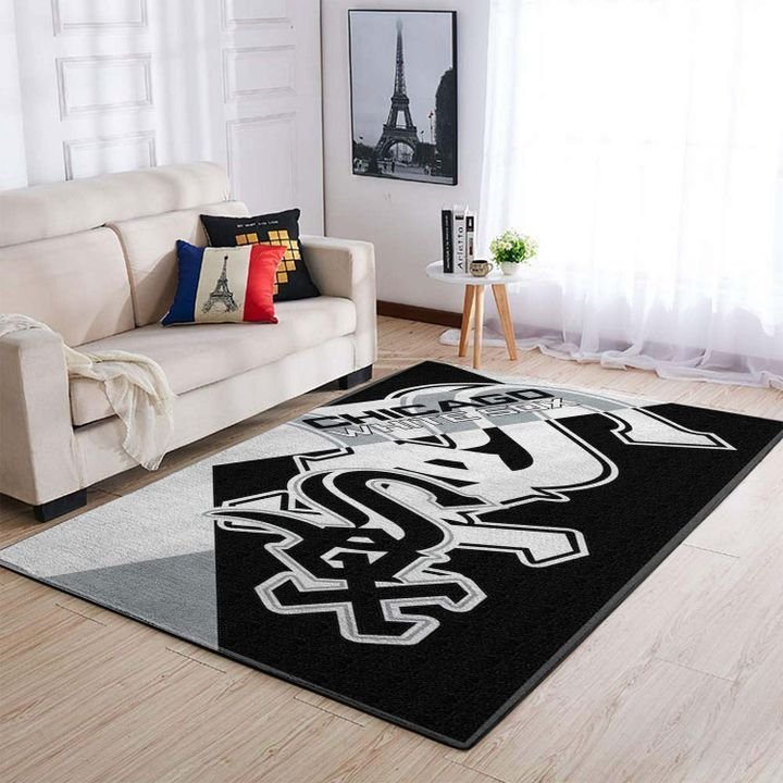 Chicago White Sox Living Room Area Rug -  Chussin | Home Decor Easily