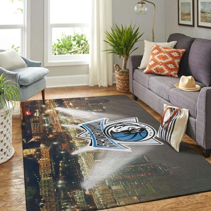Dallas Mavericks Living Room Area Rug -  Chussin | Home Decor Easily