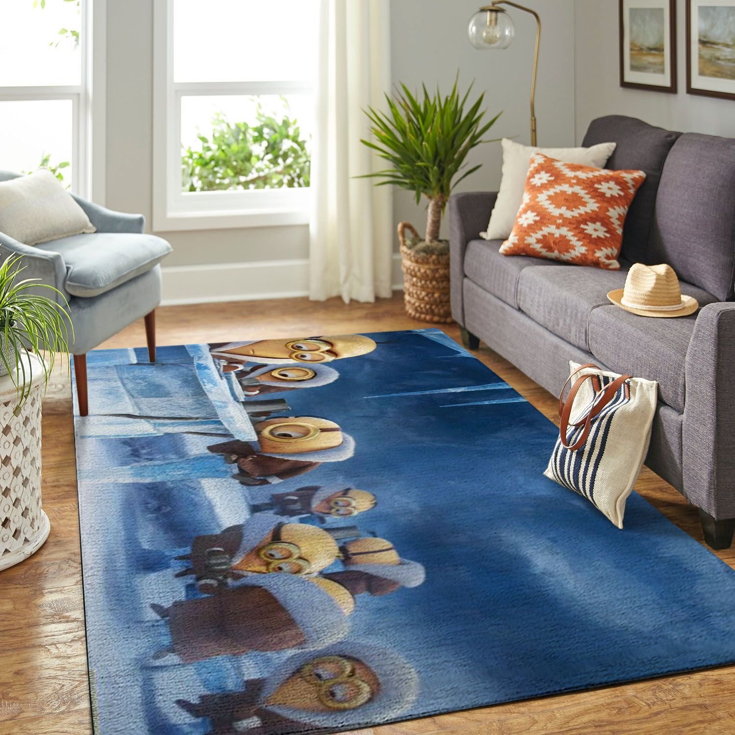 Despicable Me: Minion Living Room Area Rug -  Chussin | Home Decor Easily