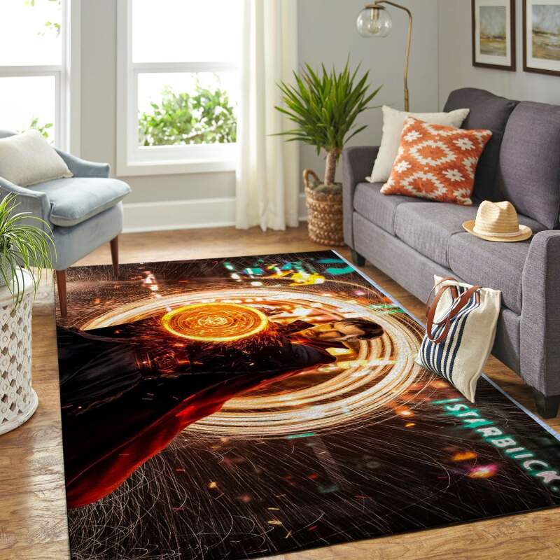 Doctor Stranger Man Living Room Area Rug -  Chussin | Home Decor Easily