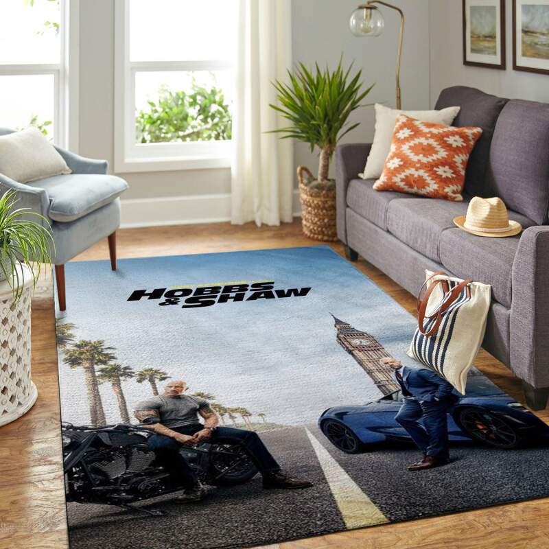 Fast & Furious: Hobbs And Shaw Living Room Area Rug -  Chussin | Home Decor Easily