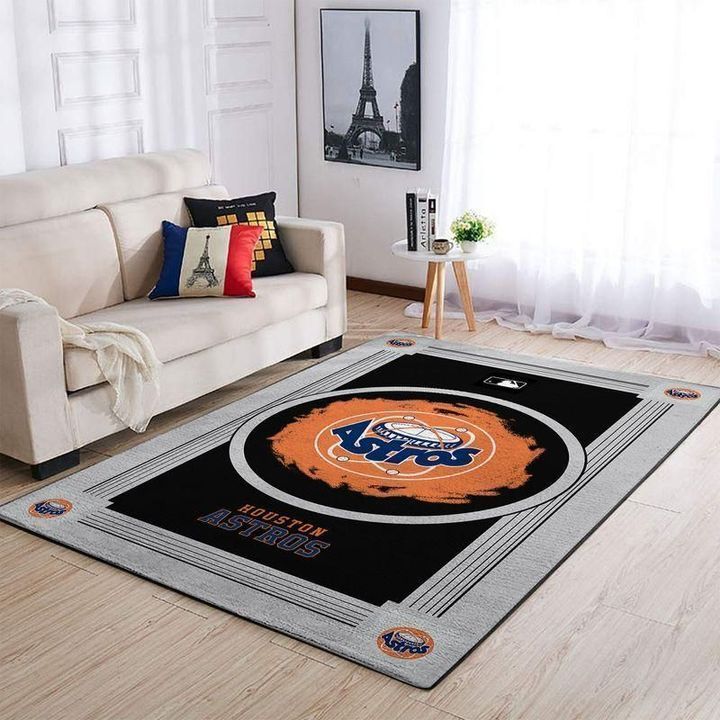 Houston Astros Living Room Area Rug - Chussin | Home Decor Easily