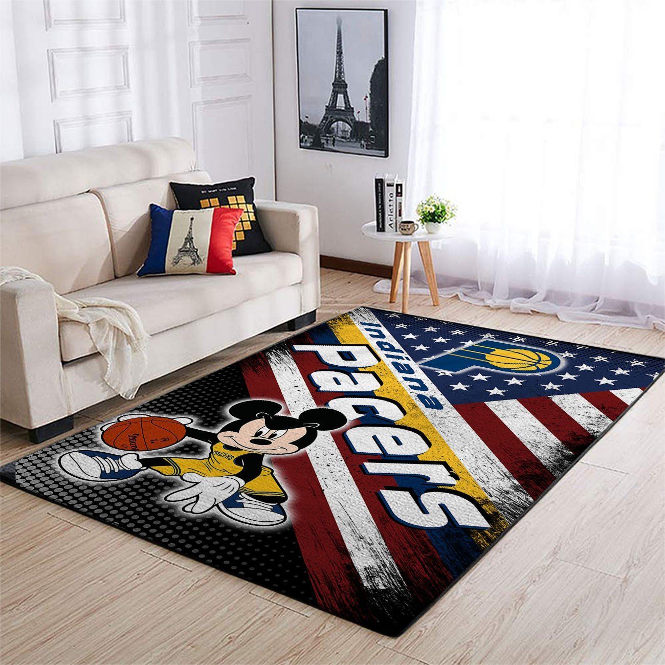 Indiana Pacers Living Room Area Rug -  Chussin | Home Decor Easily