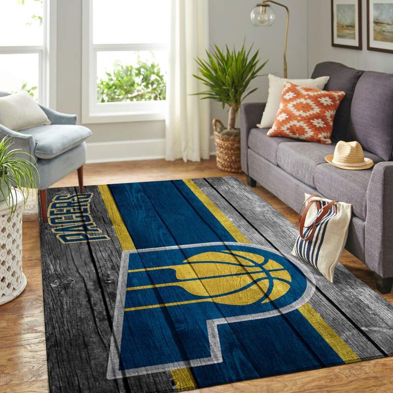 Indiana Pacers Living Room Area Rug -  Chussin | Home Decor Easily