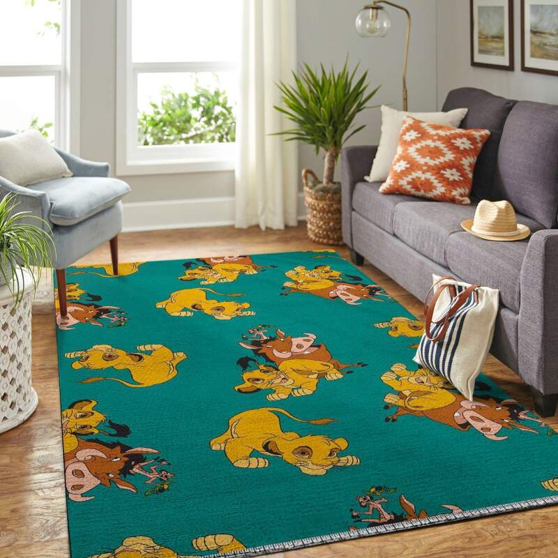 Lion King Live-action Living Room Area Rug - Chussin | Home Decor Easily