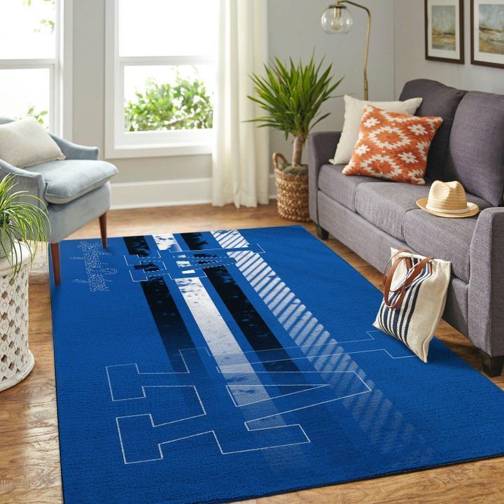 Los Angeles Dodgers Living Room Area Rug -  Chussin | Home Decor Easily