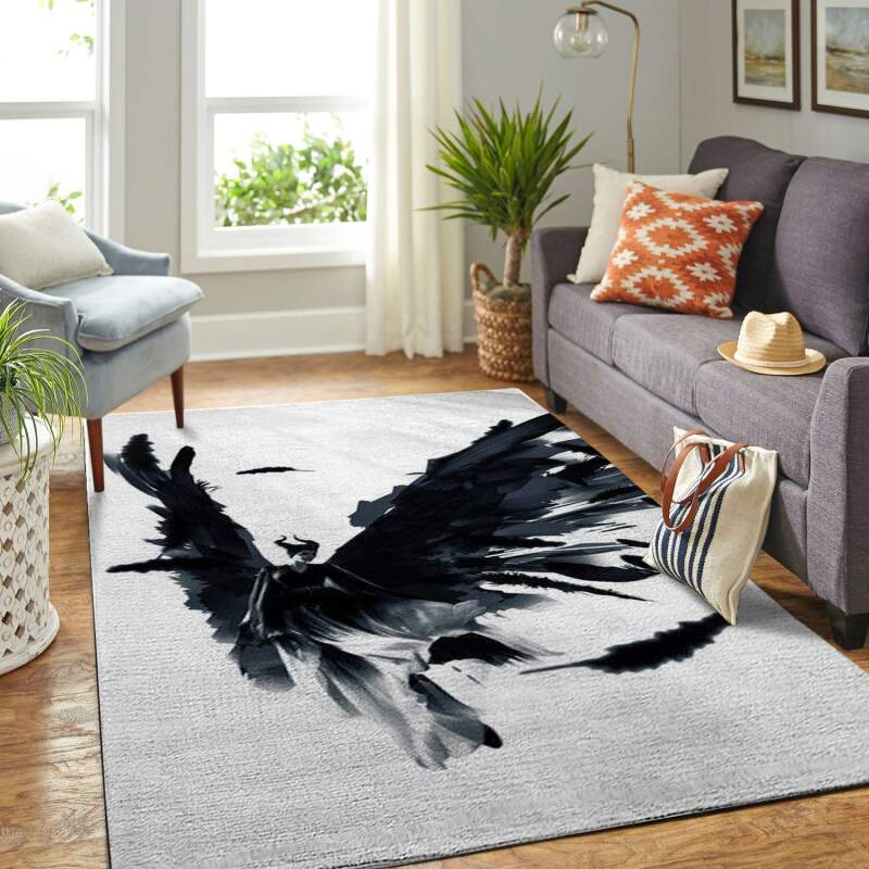 Maleficent Angela Jolie Living Room Area Rug -  Chussin | Home Decor Easily