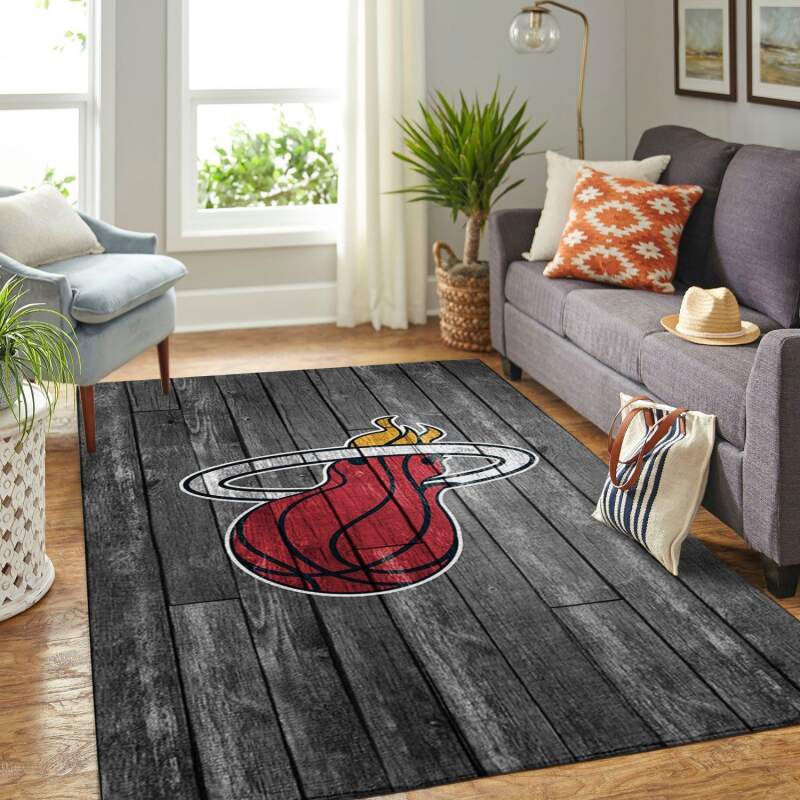 Miami Heat Living Room Area Rug -  Chussin | Home Decor Easily