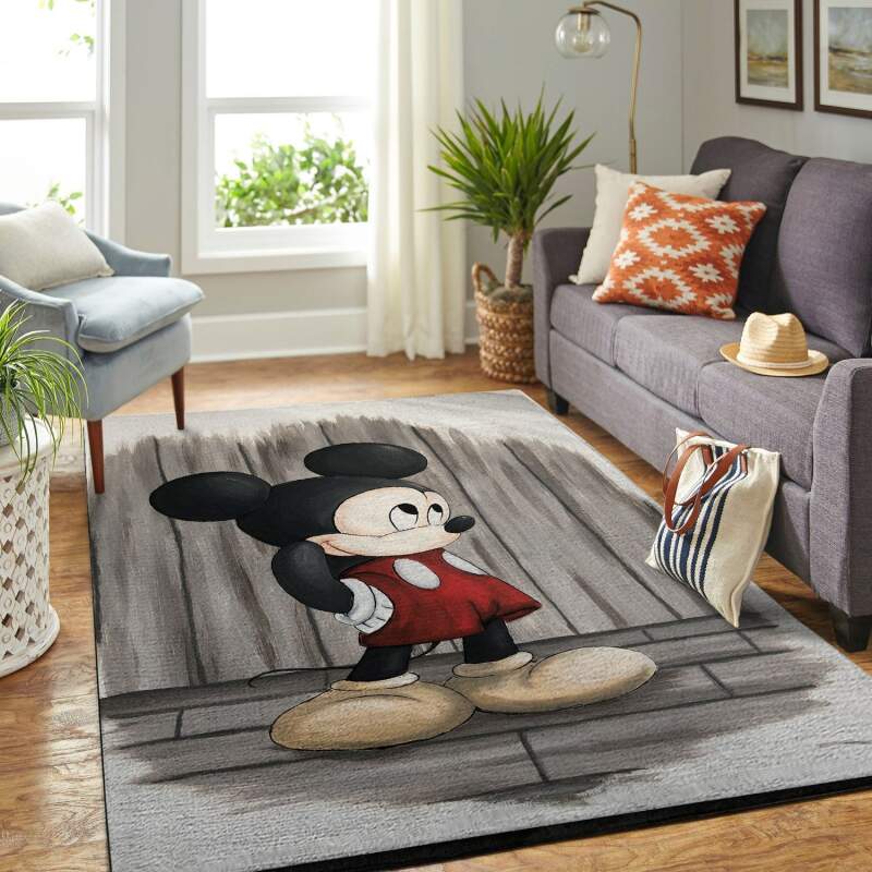 Mickey Mouse Living Room Area Rug -  Chussin | Home Decor Easily
