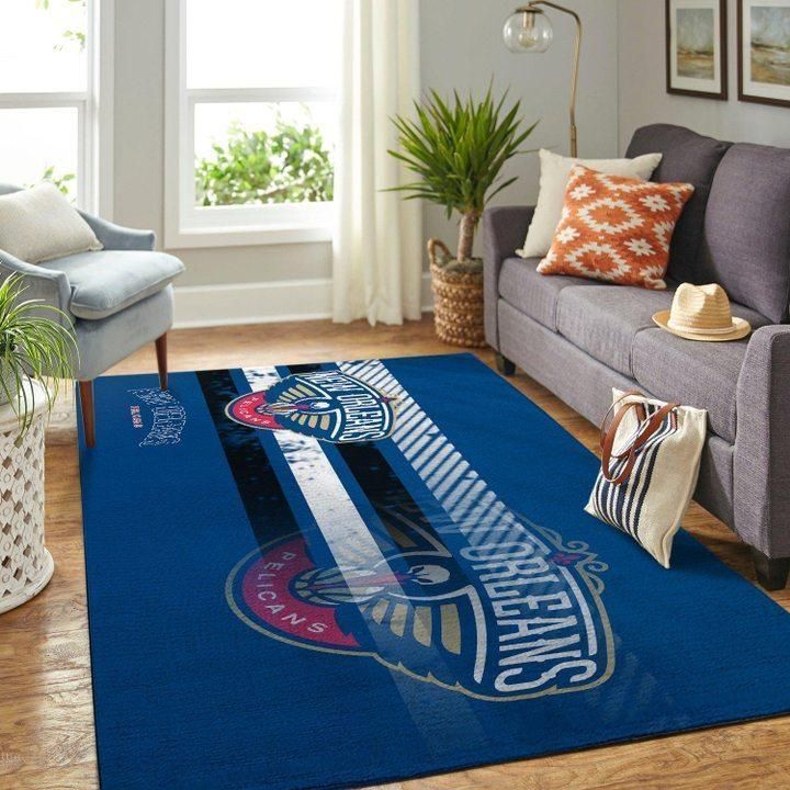 New Orleans Pelicans Living Room Area Rug -  Chussin | Home Decor Easily