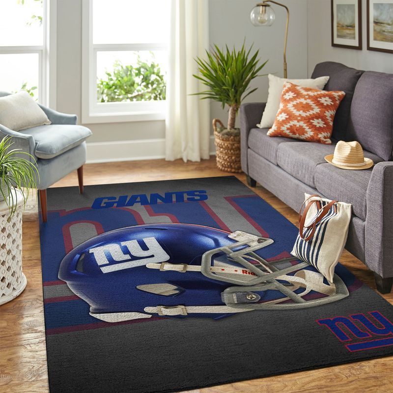 New York Giants Living Room Area Rug -  Chussin | Home Decor Easily