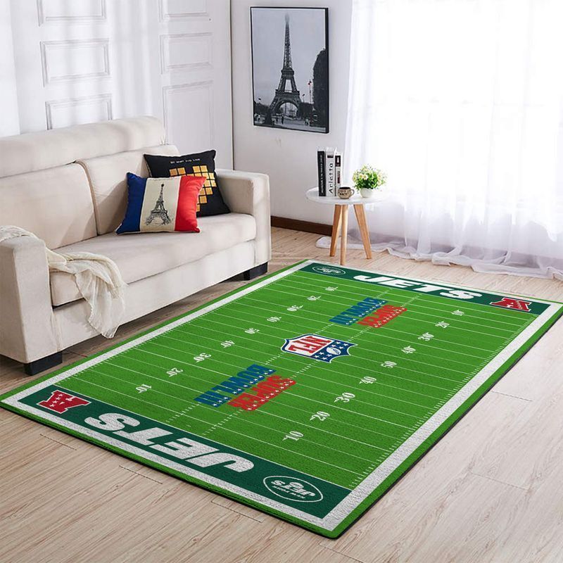 New York Jets Living Room Area Rug -  Chussin | Home Decor Easily