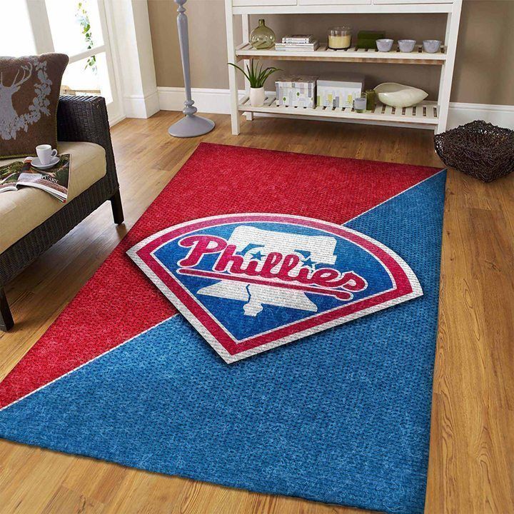 Philadelphia Phillies Living Room Area Rug - Chussin | Home Decor Easily