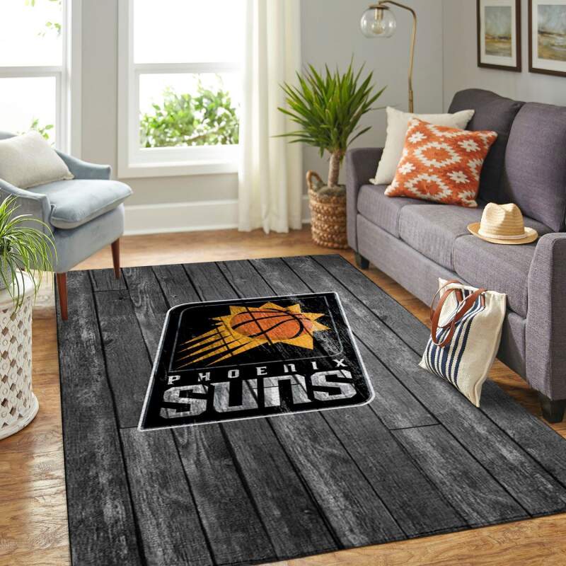 Phoenix Suns Living Room Area Rug -  Chussin | Home Decor Easily