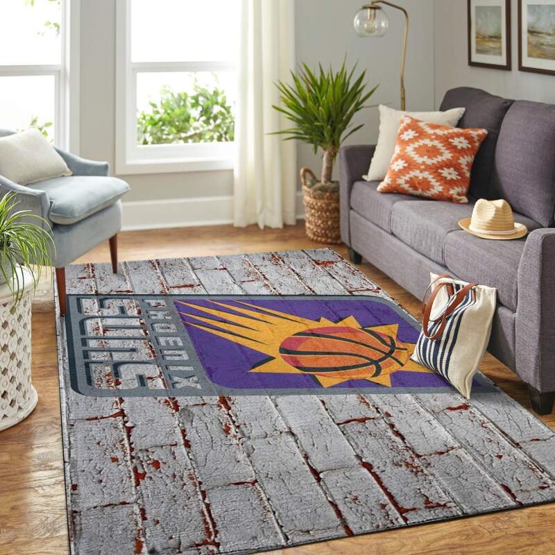 Phoenix Suns Living Room Area Rug -  Chussin | Home Decor Easily