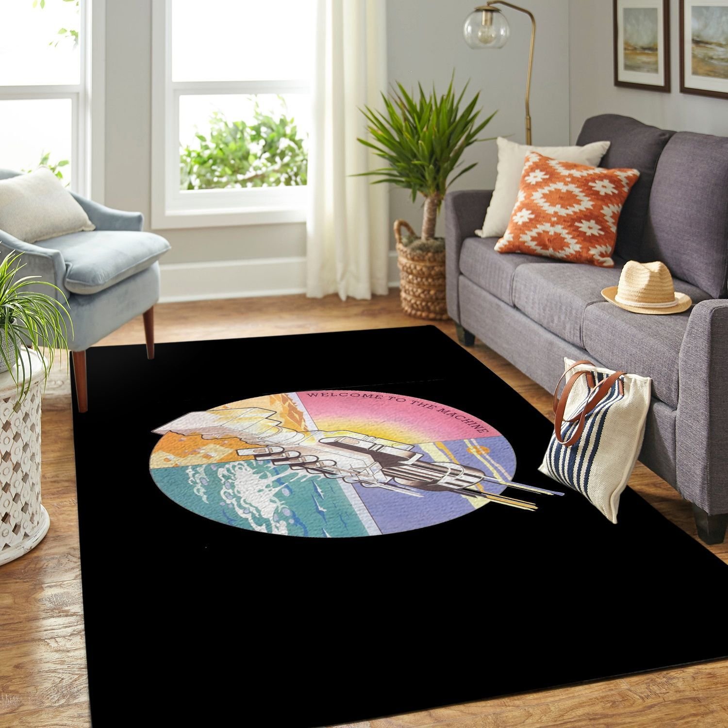 Pink Floyd-legend Band Living Room Area Rug - Chussin | Home Decor Easily