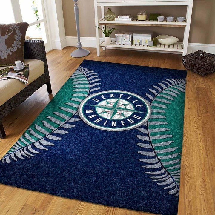 Seattle Mariners Living Room Area Rug - Chussin | Home Decor Easily