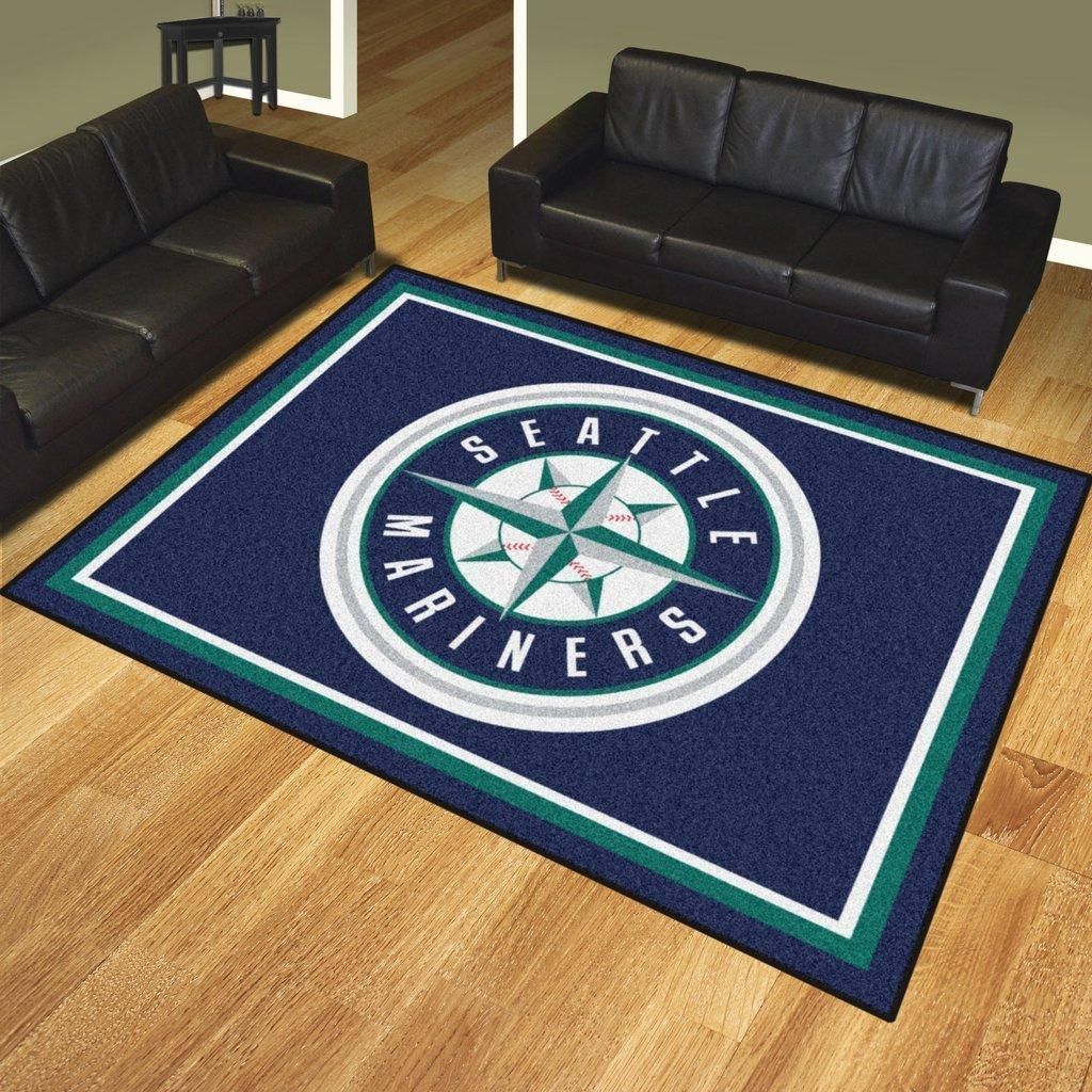 Seattle Mariners Living Room Area Rug - Chussin | Home Decor Easily