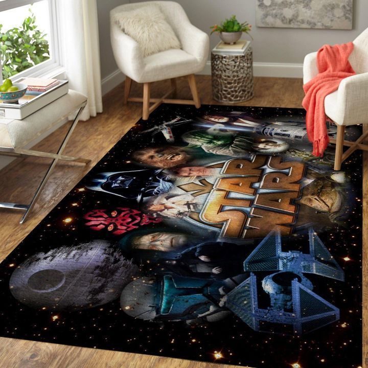 Star War Living Room Area Rug -  Chussin | Home Decor Easily