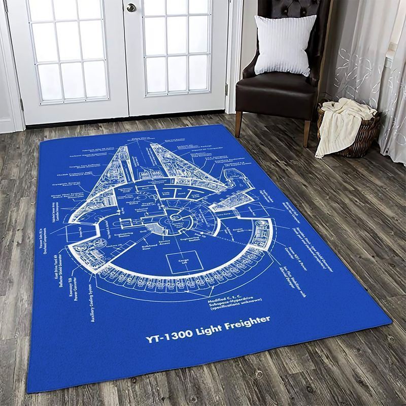 Star War Living Room Area Rug -  Chussin | Home Decor Easily