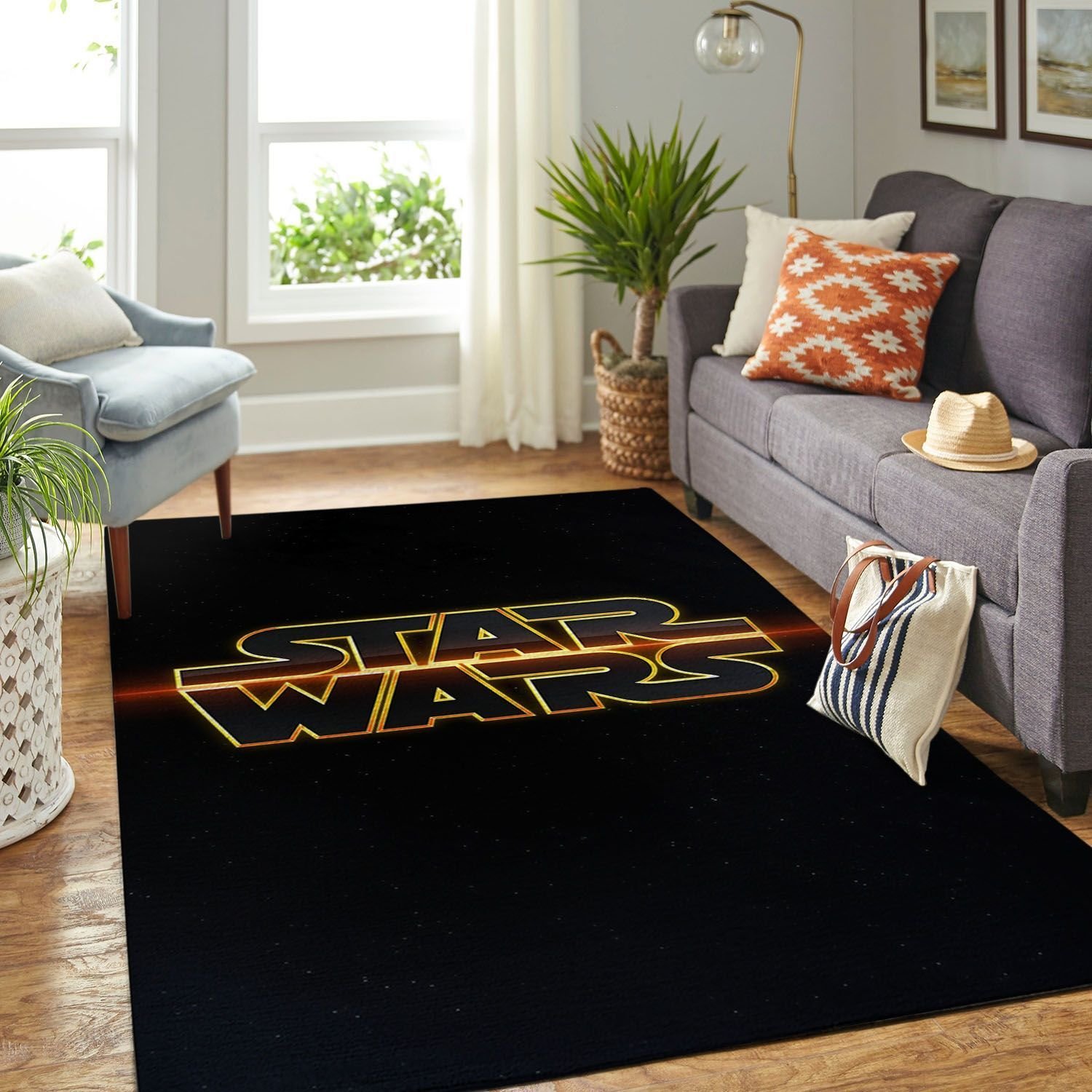 Starwars Living Room Area Rug -  Chussin | Home Decor Easily