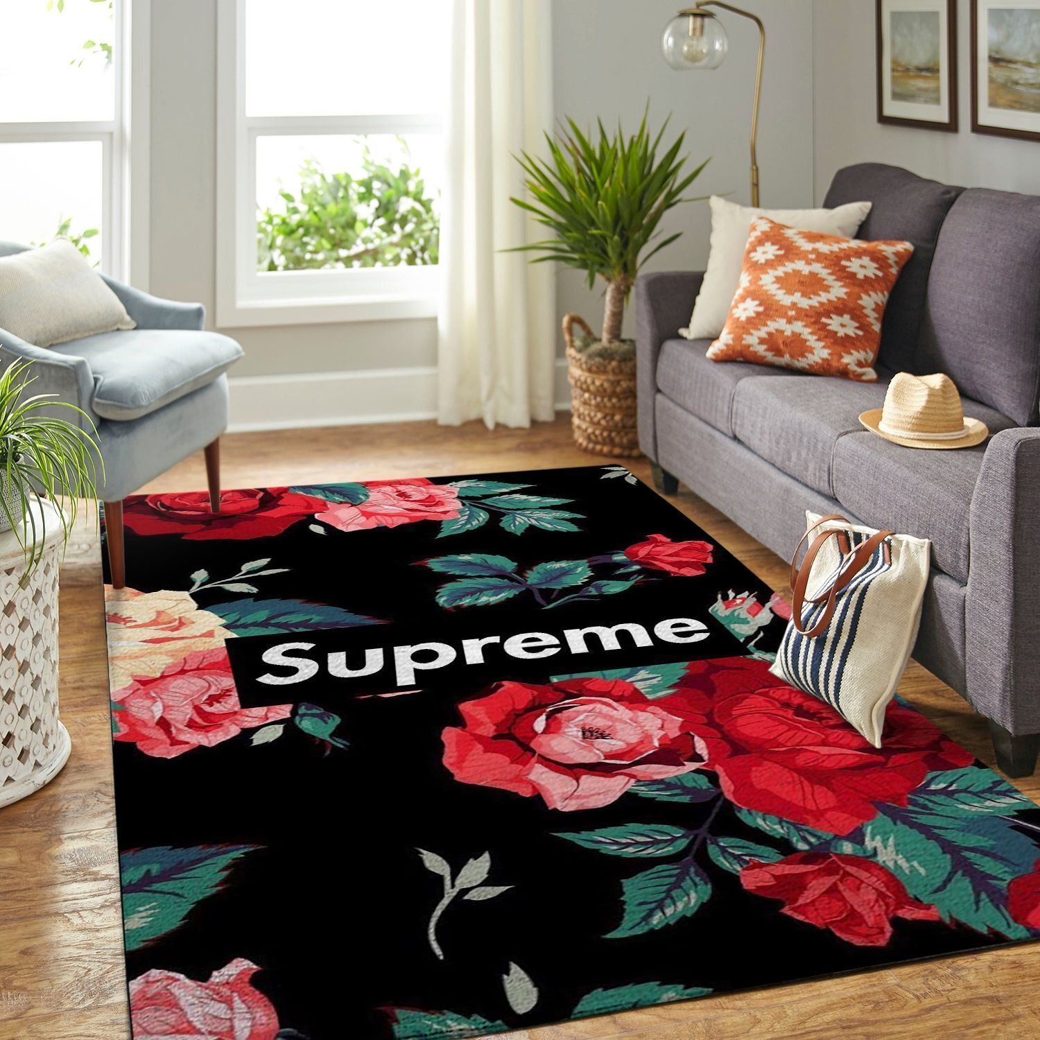 Supreme Living Room Area Rug - Chussin | Home Decor Easily