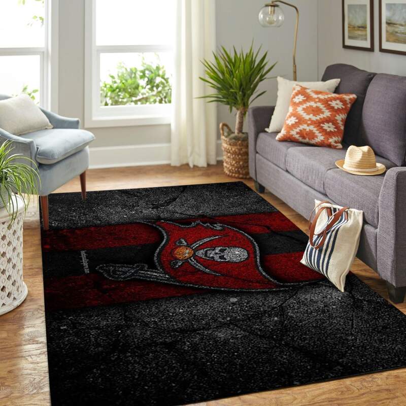 Tampa Bay Buccaneers Living Room Area Rug - Chussin | Home Decor Easily