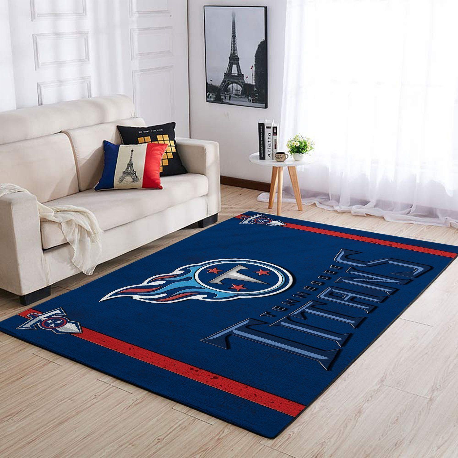 Tennessee Titans Living Room Area Rug -  Chussin | Home Decor Easily