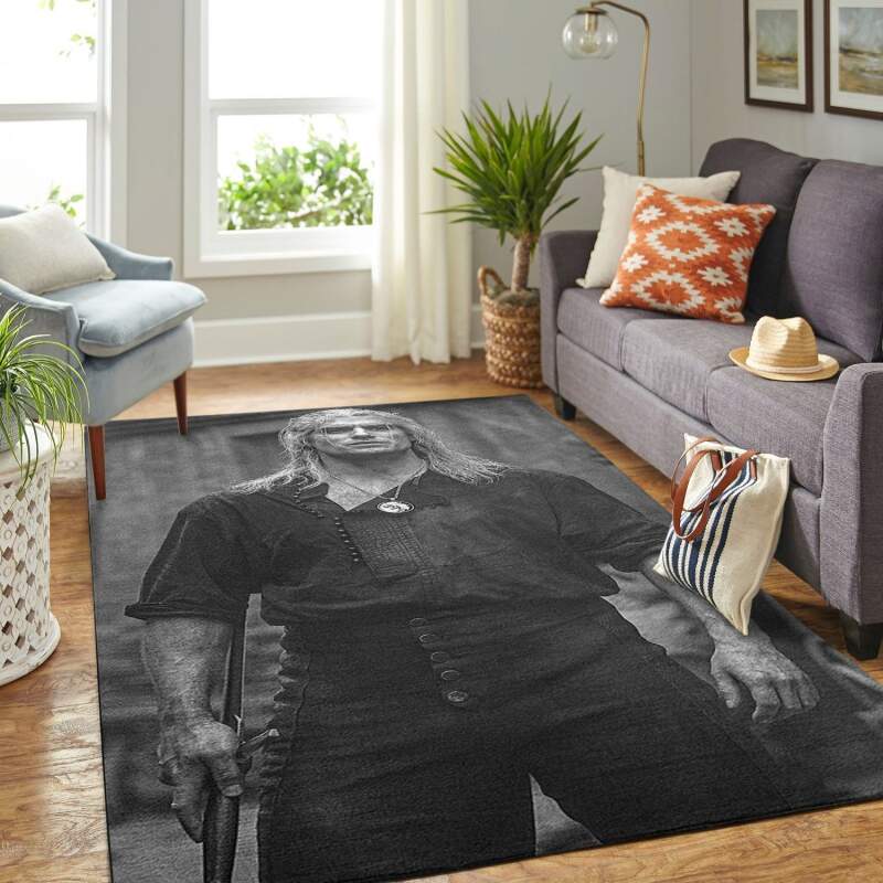 The Witcher Geralt Netflix Movie Living Room Area Rug -  Chussin | Home Decor Easily