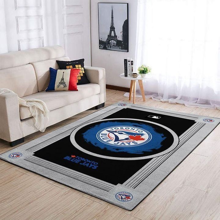 Toronto Blue Jays Living Room Area Rug -  Chussin | Home Decor Easily