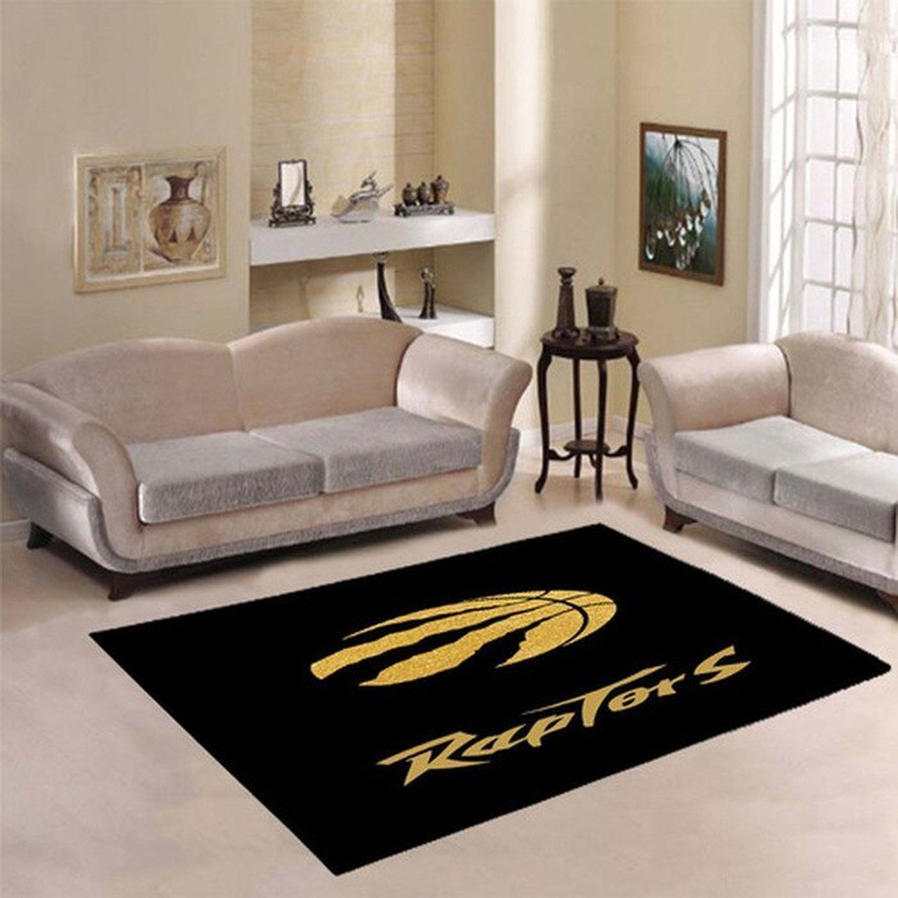 Toronto Raptors Living Room Area Rug -  Chussin | Home Decor Easily