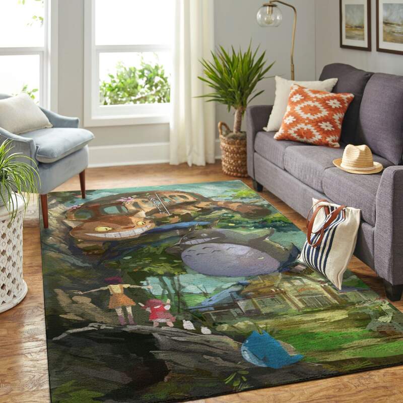 Toronto-my Neighbor Totoro Living Room Area Rug -  Chussin | Home Decor Easily