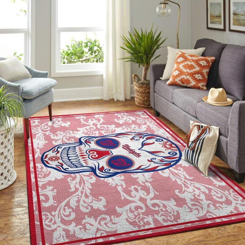 Washington Nationals Living Room Area Rug -  Chussin | Home Decor Easily