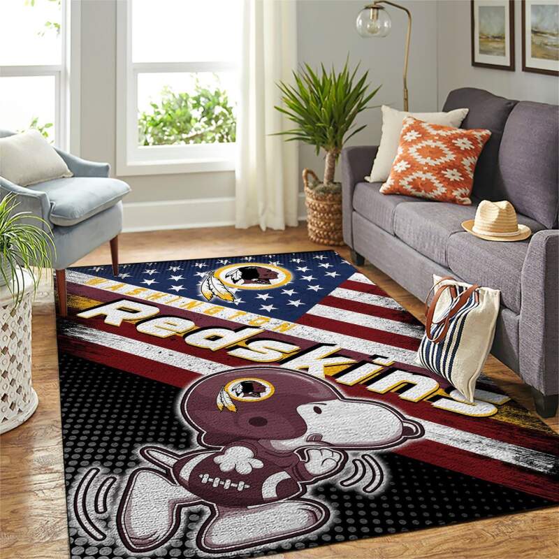 Washington Redskins Living Room Area Rug -  Chussin | Home Decor Easily