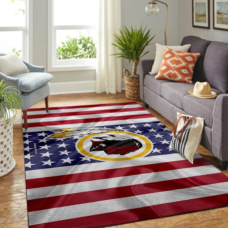 Washington Redskins Living Room Area Rug -  Chussin | Home Decor Easily
