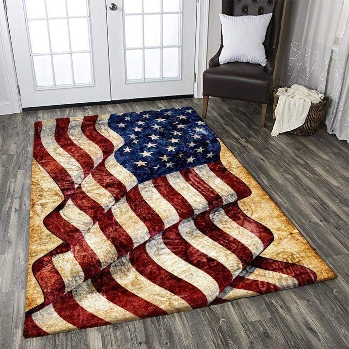American Flag Area Rug Ofd 190910 Area  Chussin | Home Decor Easily