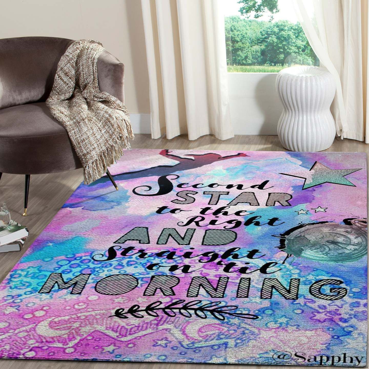 Anime Catch The Sky Dream Rug Area Rug  Chussin | Home Decor Easily