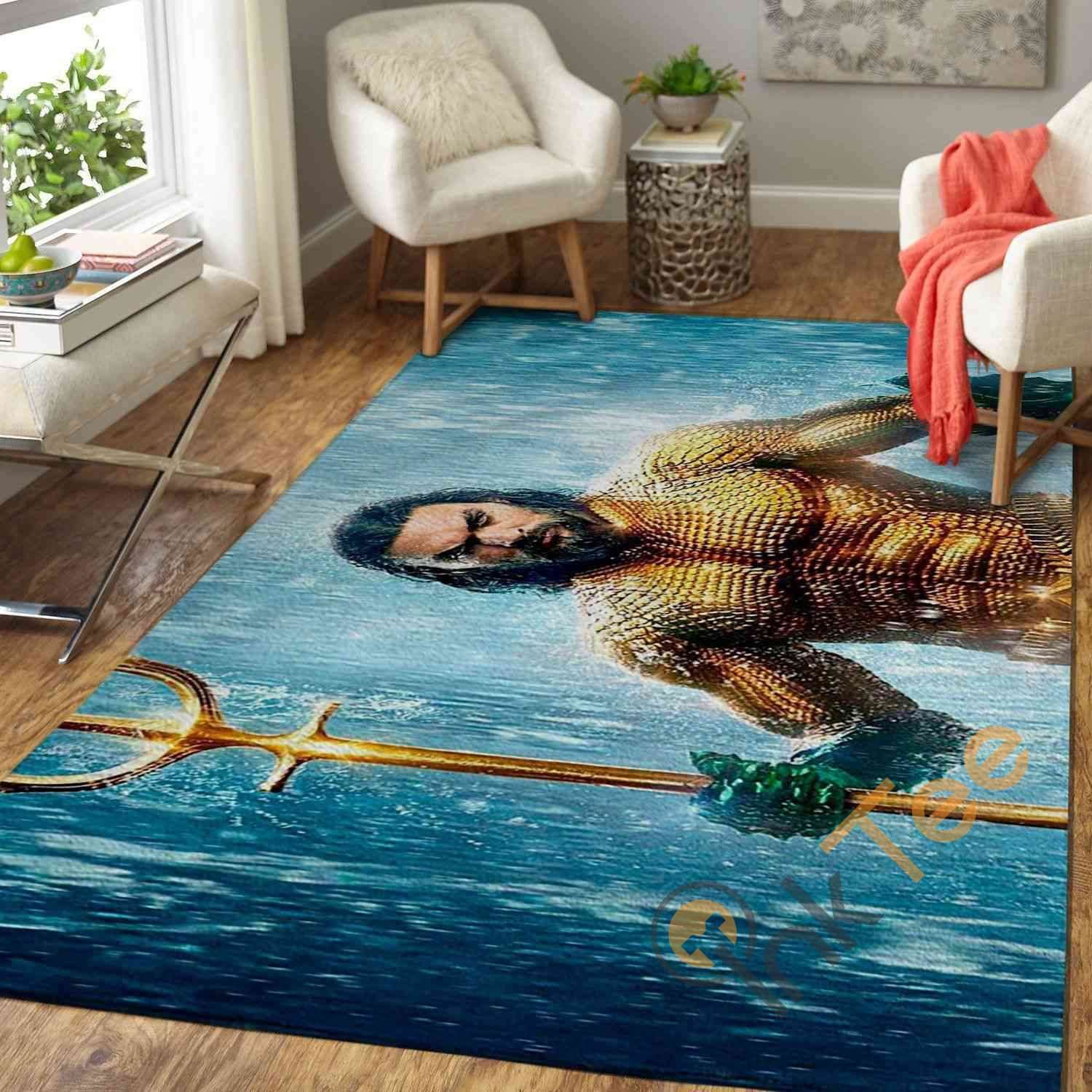 Aquaman Movie Area Rug -  Chussin | Home Decor Easily