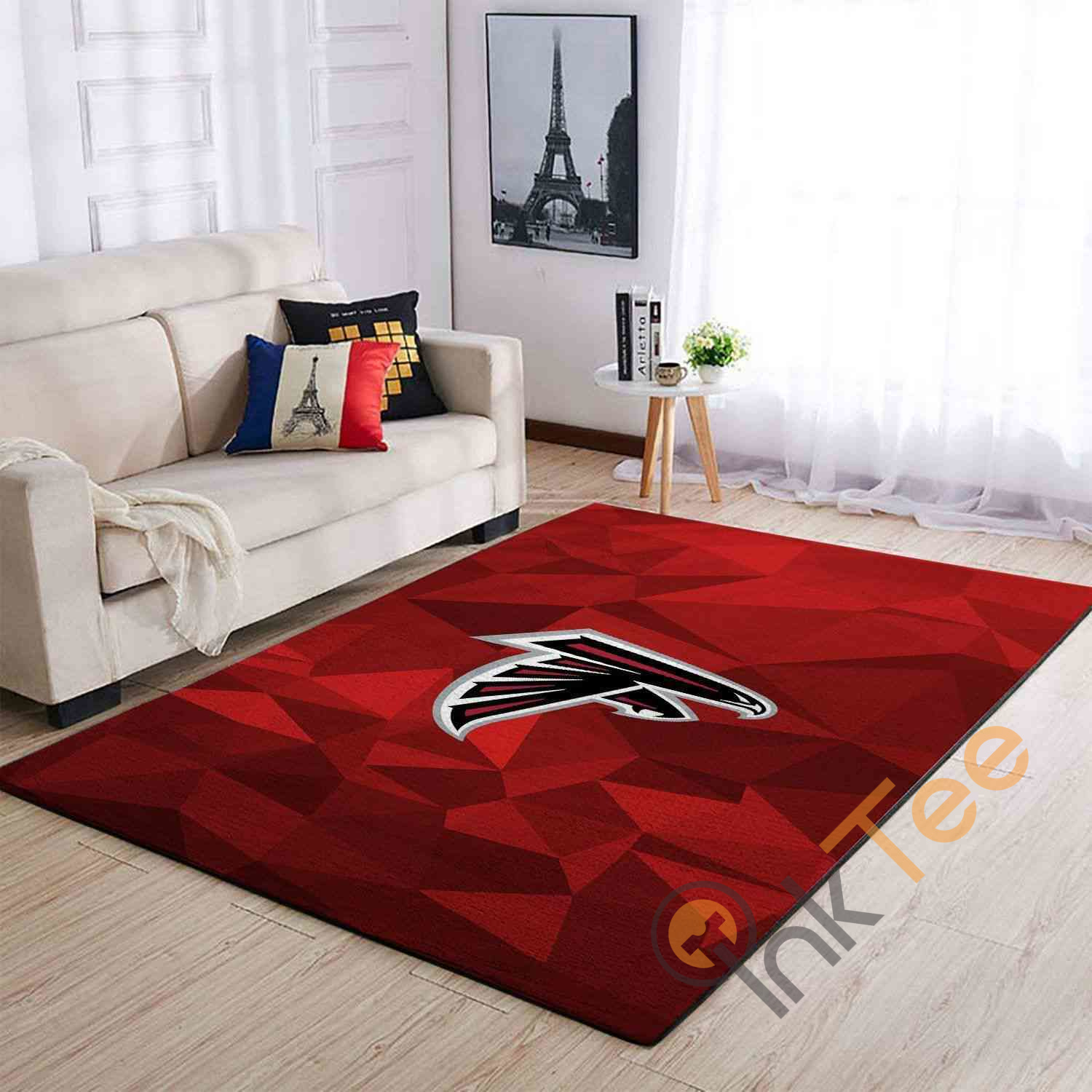 Atlanta Falcons Area Rug -  Chussin | Home Decor Easily