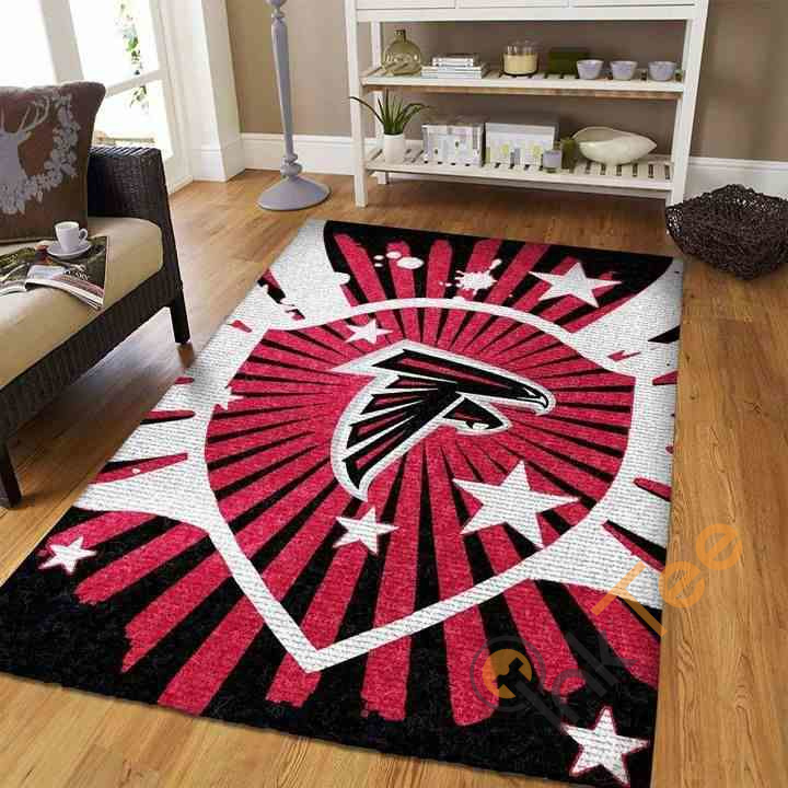 Atlanta Falcons Area Rug -  Chussin | Home Decor Easily