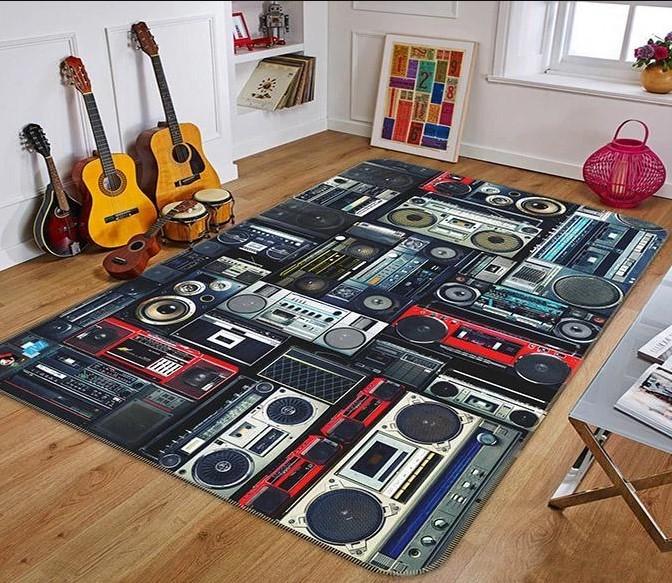 Audio Music Limited Edition Rug -  Chussin | Home Decor Easily