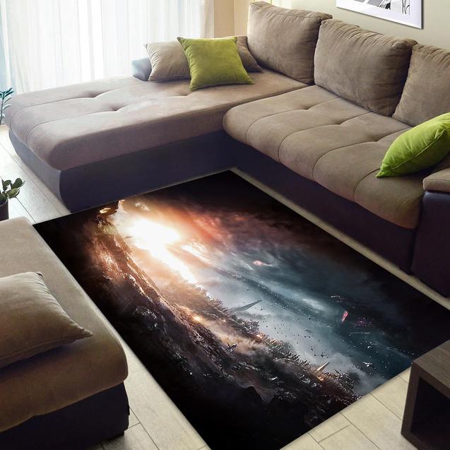 Avenger Endgame Captain America Vs Thanos Army Area Rug -  Chussin | Home Decor Easily