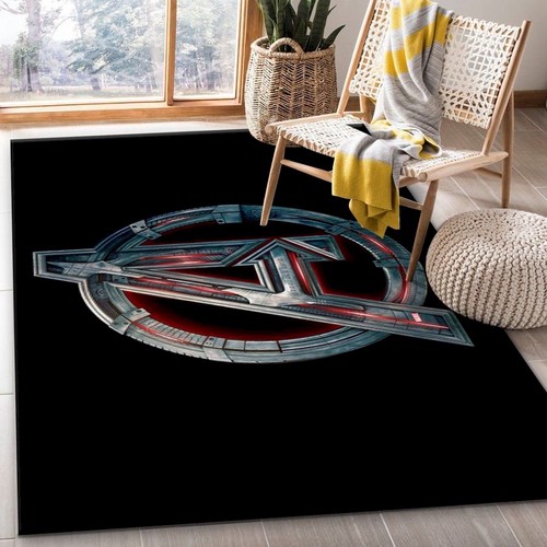 Avenger Logo Rug Bedroom Rug Avenger Logo Rug B Chussin | Home Decor Easily