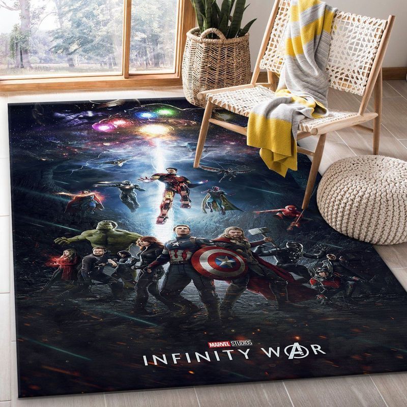 Avengers Infinity War Area Rugs Marvel Superhero Movies 3 Area Rug And  Chussin | Home Decor Easily