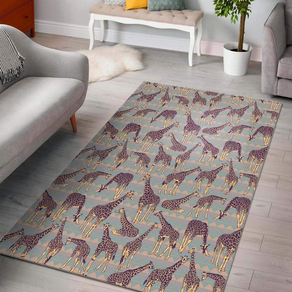 Aztec Giraffe Limited Edition Rug -  Chussin | Home Decor Easily
