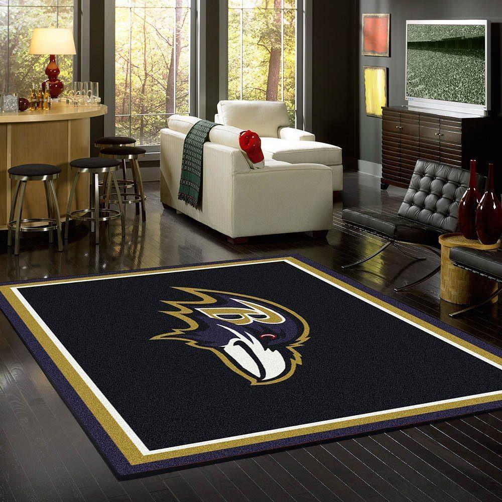 Baltimore Ravens Area Limited Edition Rug - Chussin | Home Decor Easily