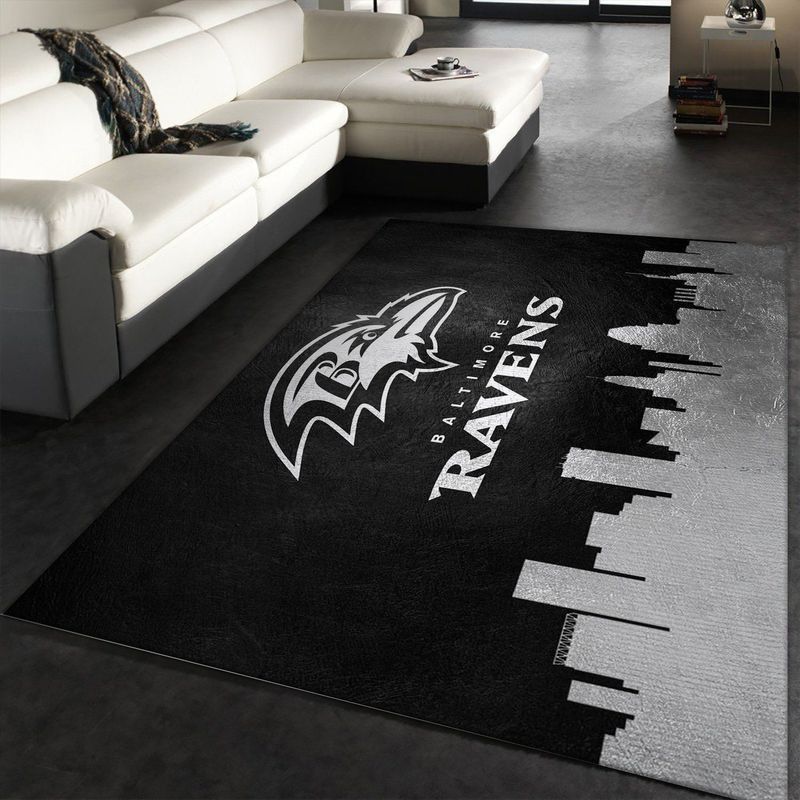 Baltimore Ravens Nfl 32 Area Rug And | Home Decor Easily