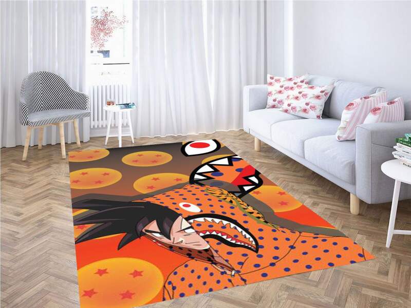 Bape Anime Carpet Rug -  Chussin | Home Decor Easily