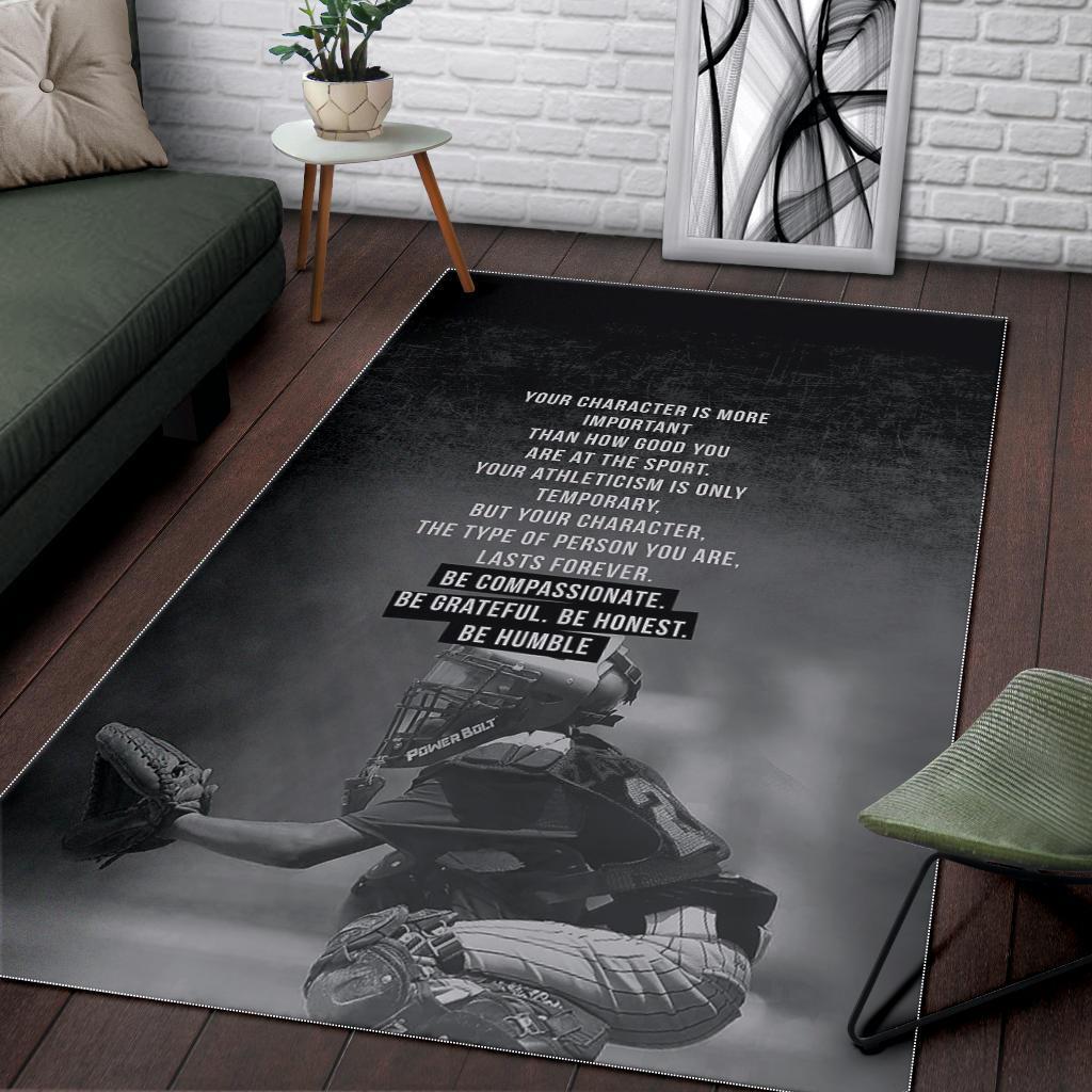 Baseball Limited Edition Rug -  Chussin | Home Decor Easily